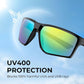 KastKing Osage Polarized Sport Sunglasses for Men and Women, Ideal for Driving Fishing Cycling Running, UV Protection