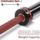Olympic Barbell 45lb (20kg) - 7ft Bearing Spin Bar for Weightlifting and Strength Training,Ceramic Coating,500 LBS Capacity,28mm High Whip,Fits 2" Plates,for Home Gym