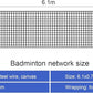 Volleyball Net Outdoor, Portable Volleyball Net Pole for Backyard, Badminton Net Set for Tennis with Wheels, Carry Bag,Volleybal/Badminton Poles & Net with Base Outdoor Training