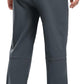 TBMPOY Men's Snow Ski Hiking Pants Waterproof Winter Fleece Lined Pants Camping Skiing Ice Fishing Pants with Belt