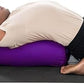 Yogikuti Iyengar Yoga Bolster for Restorative Yoga and Meditation – Lightweight Cotton Support Pillow with Handle for Easy Carry, Versatile for Pose Modification, Balance, Back Relief, and Relaxation