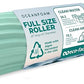 Oceanfoam Tidal Roller - Seafoam - Muscle Massage Foam Roller for Back Pain & Stretching - Firm and Ergonomic Wide Wave Textured - Yoga, Athletics, & Wellness - Full Size, 20" x 5"