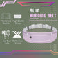 USHAKE Slim Running Belt, Workout Fanny Pack for Men Women,Exercise Waist Pack for Apple iPhone Holder, Runner Belt for Running Walking Cycling Camping Gym Light Purple