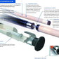 2021 Champion Lost Pieces Series Putere Pool Cue Stick, Low Deflection Pro Taper, Model: LPC3, Putere Cue