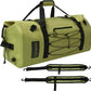 80L Dry Bag Large Waterproof Bag Roll-Top Heavy Duty Fishing Duffel Bag with Durable Straps & Handles for Kayaking Paddle boarding Boating Rafting Fishing