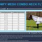 TuffRider Comfy Mesh Combo Neck Fly Sheet - White - 72