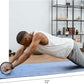 Exercise Equipment Mat for Ab Roller Wheel, Non Slip Abdominal Knee Mat, 6mm Thick Home Gym Floor Pad for Yoga, Pilates, Skipping, 72"L X 24"W X 0.24"Th, TPE