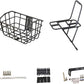Basket Black Front Sturdy Construction Aluminum Alloy Large Capacity Accessories Cargo Container for Pet Transport