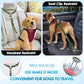 SlowTon Dog Seat Belt for Car, 2 Pack Dog Car Harness Seatbelt Adjustable with Elastic Bungee Buffer, 2 in 1 Pet Car Leash Headrest Restraint Dog Reflective Safety Tether (Green, Headrest+Clip)