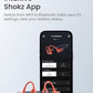 SHOKZ OpenSwim Pro - Open-Ear Bluetooth & MP3 Bone Conduction Sport Headphones, Swimming Headphones, IP68 Waterproof, Red
