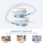 AILIHEN Kids Headphones for School Boys, Headphones with Microphone for Chromebook Laptop Computer Smartphone, 3.5mm Foldable Lightweight Headset for Teen Teenager (Blue)