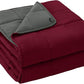 yescool Weighted Blanket for Adults (25 lbs, 88” x 104”, White) Cooling Heavy Blanket for Sleeping Perfect for 240-260 lbs, King Size Breathable Blanket with Premium Glass Bead