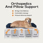 Small Dog Bed Orthopedic Washable Cat Bed Memory Foam Couch Sofa Comfy Pet Beds with Waterproof Removable Cover & Non-Slip Bottom