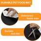KVK Dog Water Mat 39.4×29.5in - Silicone Dog Mat for Food and Water Extra Large - Pet Food Mat for Floors Waterproof - Pet Feeding Mat Prevent Water Food Spills - Black