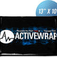 Activewrap Reusable Ice Packs for Injuries - Hot and Cold Gel Compress for Injury Recovery and Pain Relief, Soft, Flexible, Leakproof Pad for Back, Knee, Hip, & Shoulder - X-Large (13 x 10 Inches)