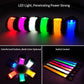LOBKIN Safety Bracelets, LED Slap Armband Kids Walking at Night Safe LED Light Wrist Light Reflective Belt, Magic Band Running Lights for Runners