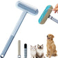Cat Hair Remover 4-in-1 Multi-Functional Pet Hair Remover Brush,17.7Inch, Reusable Washable Lint Cleaner for Dog and Cat Hair, Gentle on Furniture, Sofas, Pet Beds, Bedding, Carpets, Clothing