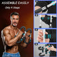 Upgraded Twister Arm Trainer,Workout Spring Bar Adjustable,65-110lbs Home-Use Chest Expander for Men Arm Trainer Exercise Great Gifts