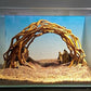 Aquarium Driftwood Centerpiece Aquarium Landscape, Handcrafted!!! Fish Tank hardscape Landscape (Small Silent Cave)