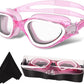WIN.MAX Polarized Swimming Goggles Swim Pool Goggles Anti Fog Anti UV No Leakage Clear Vision for Men Women Adults Teenagers
