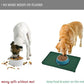 Waterproof Pet Feeding Mat with High Raised Edges, Heavier and Thicker Placemats for Cat Dog Water Bowl with BPA Free, Dogs Cats Food Mats for Messy Drinkers to Prevent Spill and Protect Floors