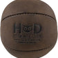 Hide & Drink, Stress Ball, Relieve Fidgeting and Anxiety, Exercise Hand, Squishy Tension Accessory, Great for the Office, Classic Style, Full Grain Leather, Handmade, Bourbon Brown