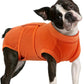 FUAMEY Dog Recovery Suit Male,Dogs Surgery Neuter Suits Puppy Spay Shirts for Female Protect Dog's Skin Anti Licking Abdominal Wounds Doggie Onesie Pet Bodysuit Alternative to Cone Orange M