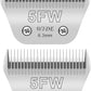 2PCS 5FW Wide Blades for Dog Grooming Blades Compatible with Andis,Oster A5,Wahl km10 Dog Clippers,Size-#5FW, 1/4-Inch Cut Length (6.3mm)(2pcs #5FW)