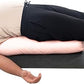 Yogikuti Iyengar Yoga Bolster Pillow for Restorative Yoga & Meditation Poses – 100% Cotton, Firm & Durable Cylindrical Cushion with Washable Cover, Perfect for Balance & Supportive Asanas (White)