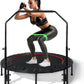 Trampoline, Portable Fitnes Foldable Trampoline in-Home Mini Rebounder, Exercise Trampoline for Kid/Adults, 40" Max Load 330lbs