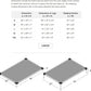 K9 Ballistics Chew Proof Armored Padded Dog Crate Bed, Virtually Indestructible, Legs Included (Blue Quartz, Large (41" L x 27" W x 5" H))