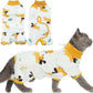DENTRUN Cat Surgery Recovery Suit Female Male Soft Onesie, Kitten Surgical Collar Cone Alternative Shirt, Abdominal Wounds Anti-Licking Pajama for Small Pets Spay, Cat Body Suit Post Surgery