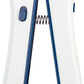 Type-C Rechargeable Dog & Cat Nail Clippers - LED Pet Nail Trimmer with Built-in Nail File, Extra Sharp Blades for Small & Medium Dogs, Indoor Cats (Blue)