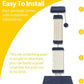 AGYM Cat Scratching Post, 32 Inch Cat Scratch Post for Cats and Kittens, Protect Your Furniture and Exercise Cats, Nature Sisal Modern Cat Scratcher for Indoor Cats, Blue