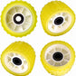 4 Pcs 5" X 3" Boat Trailer Wobble Rollers Polyurethane Mounting Hole Diameter 3/4"