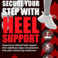 Flex Fit Sport Insoles - Medium Arch Support Inserts - Running Insoles for Sneackers - Shoe Inserts for Men and Women (Red, M)