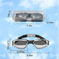 Swim Goggles Swimming Goggles No Leaking with Nose Clip, Earplugs, Swim Cap and Case for Men Women