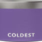 Coldest Dog Bowl - Anti Rust Metal, Non Slip, 3 Layers Insulated Stainless Steel Dog Bowls - Spill Proof & Heavy Duty - Water Bowl for Dogs, Cats & Pets, Dish Washer Safe (200 oz, Galaxy Purple)