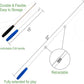 Cat Toys - No Chemical Dyeing Cat Feather Toys for Indoor Cats - Include Cat Wand and Natural Feather Refills