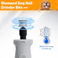 HARDELL Diamond Dog Nail Grinder Bits 2 Pack, 1/8" Pet Nail Grinder Replacement Heads for Dremel & Most Rotary Tools, Durable Attachment for Pet Claw Care, Diamond Rotory Bit for Dogs