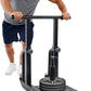 Weight Sled for Strength Training, Heavy Duty Fitness Sled with Shoulder Straps Adjustable Push Pull Sled for Speed, Agility, and Explosive Power, for 1" & 2" Plates