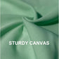 4’9” x 3’3” Compact Minimalist Water Resistant Canvas Mat,Kids/Single Use,Lightweight for Outdoor,Picnic,Beach