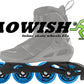 8-Pack Inline Skate Replacement Wheels 85A Outdoor Asphalt Formula Roller Blades Wheels Indoor Roller Blades Wheels with Bearings ABEC-9 & Floating Spacers
