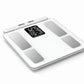 Smart Scale for Body Weight, 8 Electrodes Digital Bathroom Scale (White)