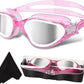 WIN.MAX Polarized Swimming Goggles Swim Pool Goggles Anti Fog Anti UV No Leakage Clear Vision for Men Women Adults Teenagers