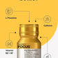 Ryde: Focus Shot | Orange Flavor | L-Theanine & Ginseng | Green Tea Caffeine | Vitamins B2 & B7 | 0 Calories, 0 Sugar | 2 FL OZ Shots | Supports Focus* (24 Pack)