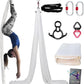 PRIOR FITNESS Aerial Silks Kit Colorful 9/15/20 Yards 40D Nylon Fabric Hammock Set With Hardware & Guide for All Levels Of Aerial Yoga Practice and Acrobatic Flying For Adults Aerial silk
