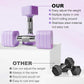 15LB 20LB 50LB Adjustable Dumbbell Set Free Weights Dumbbells Set for Women Men Hand Weights Sets Adjust Dumbbell Weight Sets for Home Gym Exercise Workout Strength Training Equipments
