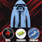 MOERDENG Women's Waterproof Ski Jacket Warm Winter Coat Outdoor Windbreaker Hiking Snowboarding Jacket
