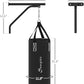 Soozier Unfilled Punching Bag for Adults, Heavy Bag Wall Mount Set with Bracket, Boxing Gloves, Hand Wraps and 360° Swivel Hook for Muay Thai and MMA Training